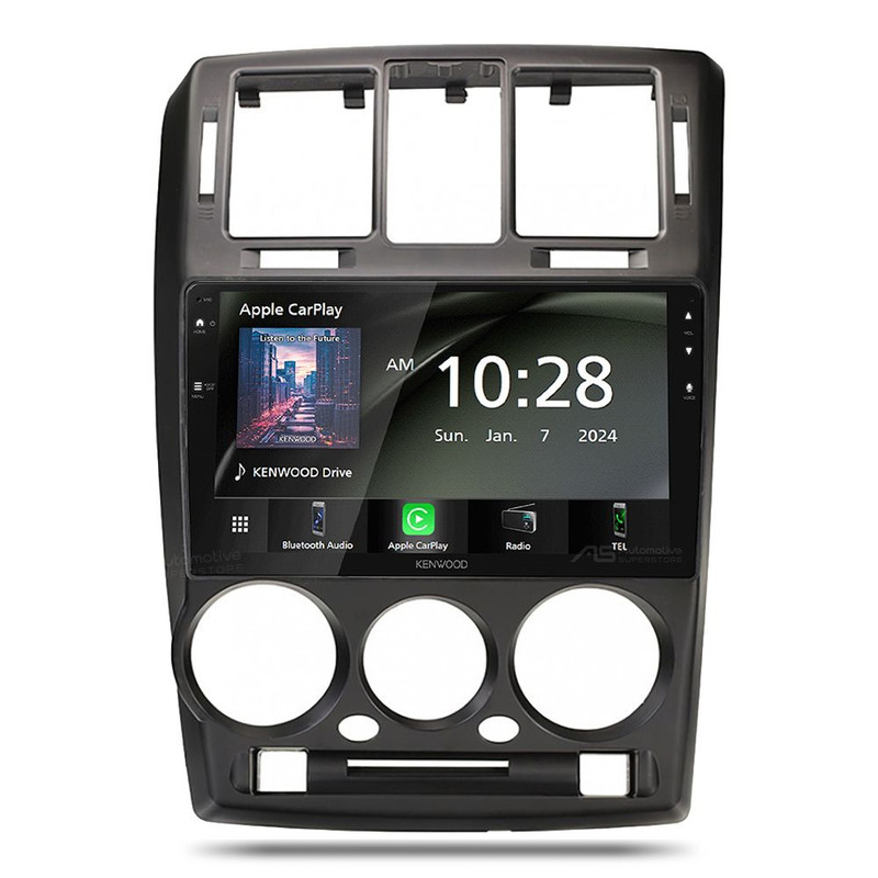 Kenwood DMX80AXS Perfect Fit 9" Radio Android Auto & CarPlay For Hyundai Getz 2002-2005