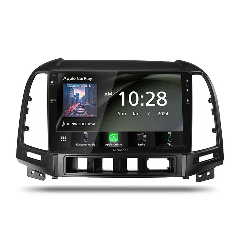 Kenwood DMX80AXS Perfect Fit 9" Radio Android Auto & CarPlay For Hyundai Santa Fe 2006-09