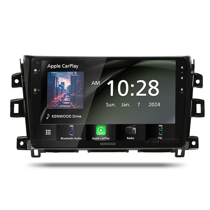 Kenwood DMX80AXS Perfect Fit 9" Radio Android Auto & CarPlay For Nissan Navara 2019-2023