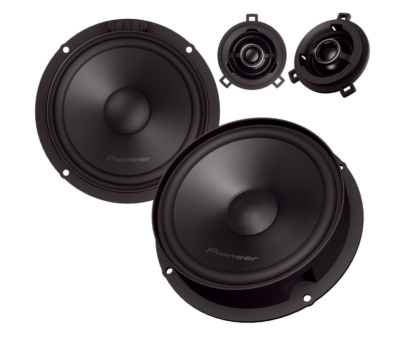 Pioneer TS-Q160C-VW 6.5" 2-Way Component Speakers For Volkswagen Seat Skoda (350W)