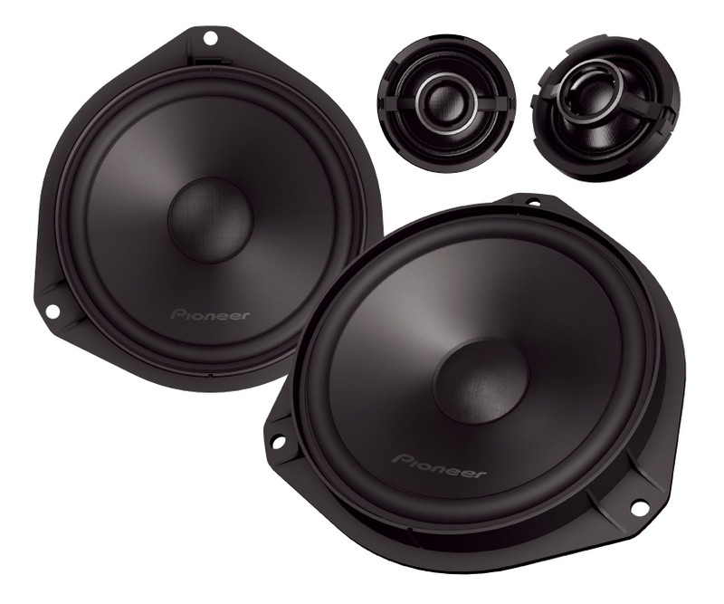Pioneer TS-Q160C-FT 6.5" 350W 2 Way Component Speakers For Alfa Romeo & Vauxhall Vehicles