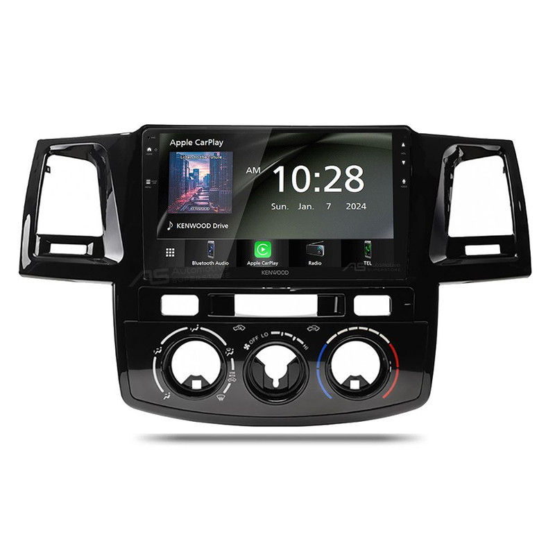 Kenwood DMX80AXS Perfect Fit CarPlay Android Auto 9" Head Unit For Toyota Hilux (2005-11)