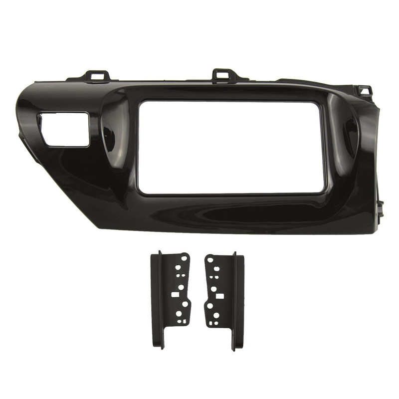 ATD RFP-50592 Double DIN Car Radio Fascia Frame Panel For Toyota HiLux MK8 (2020-2024)