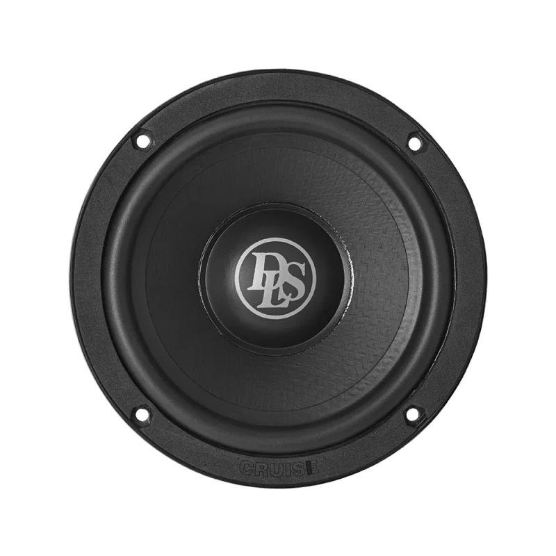 DLS CR6.D2 6.5" (165mm) Dual 2 Ohm Car Subwoofer 180W RMS Kevlar Bass Driver Cast Frame