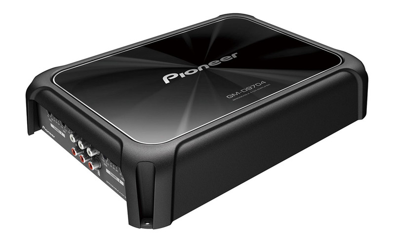 Pioneer GM-D9704 4 Channel 1600W Class-FD Car Amplifier Stable High Power Audio Amp