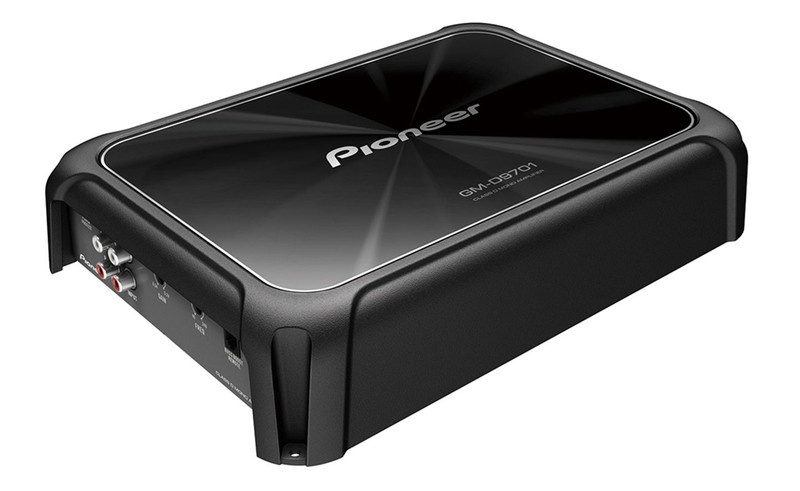 Pioneer GM-D9701 Mono 2400W Class-D Car Amplifier with Bass Boost Remote Stable High Power