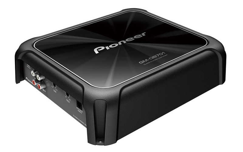 Pioneer GM-D8701 Mono 1600W Class-FD Car Amplifier with Bass Boost Remote Stable High Power