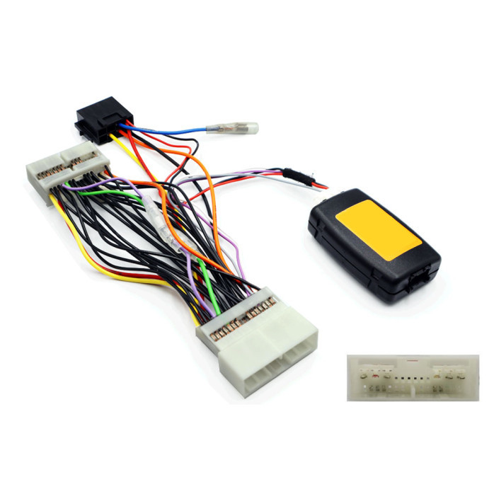 InCarTec 29-737 Steering Wheel Control Interface ISO Adaptor For Toyota Land Cruiser J150 Nav
