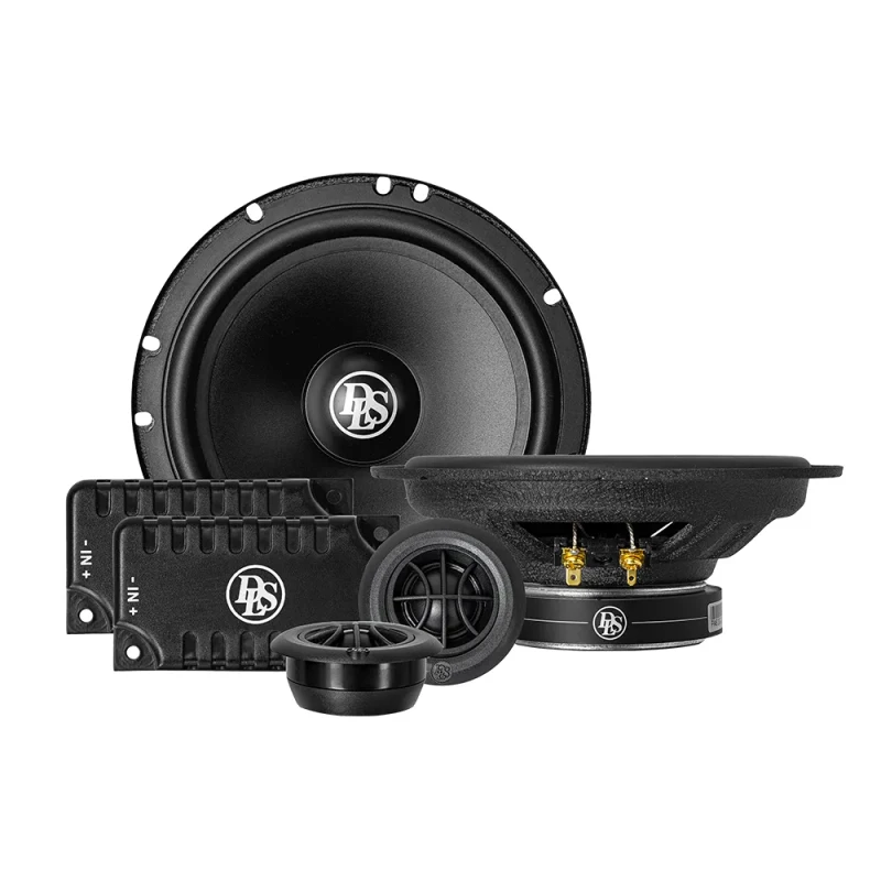 DLS PA6.20 6.5" (165mm) 2-Way Car Component Speaker Kit 60W RMS 3 Ohm Silk Dome Tweeter