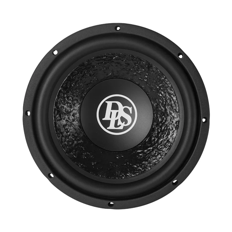 DLS PE10D2 10" (250mm) Dual 2 Ohm Component Subwoofer Non Pressed Paper Cone 300W RMS