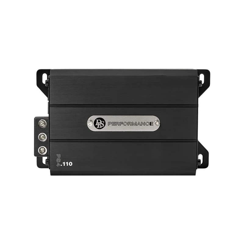 DLS PS4.110 4-Channel Class D Mini Amplifier Compact Audio Amp 4x110W RMS Audio System