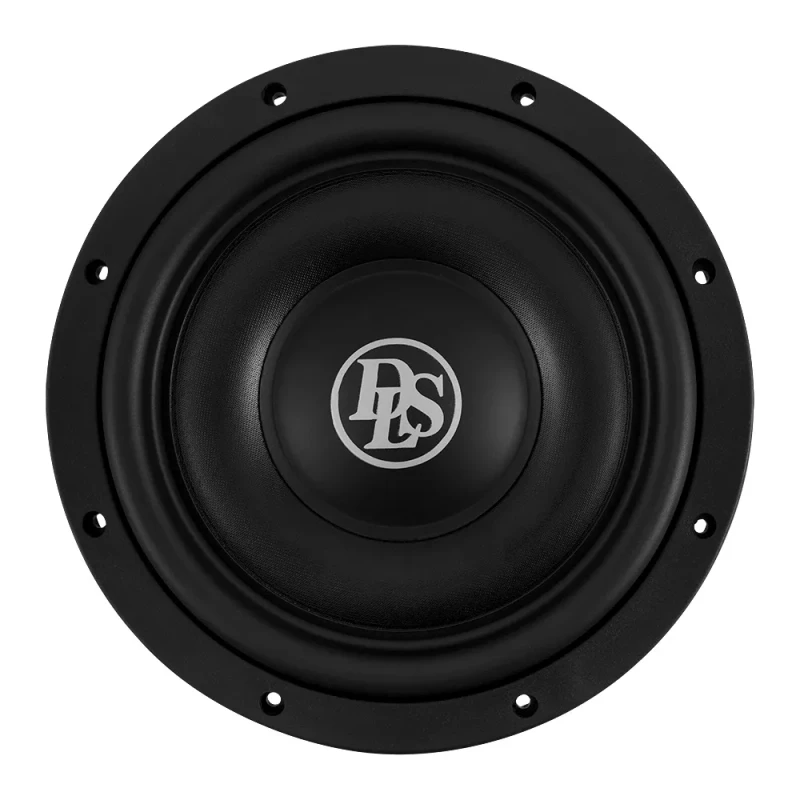 DLS RCS10.D2 10" (250mm) Slim Dual 2 Ohm 600W RMS Shallow Mount Component Subwoofer