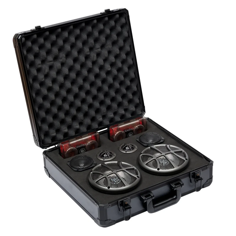 DLS ACTCASE 3 6.5" (165mm) 3-Way Active Component Speaker Kit Featuring Scandinavia Drivers