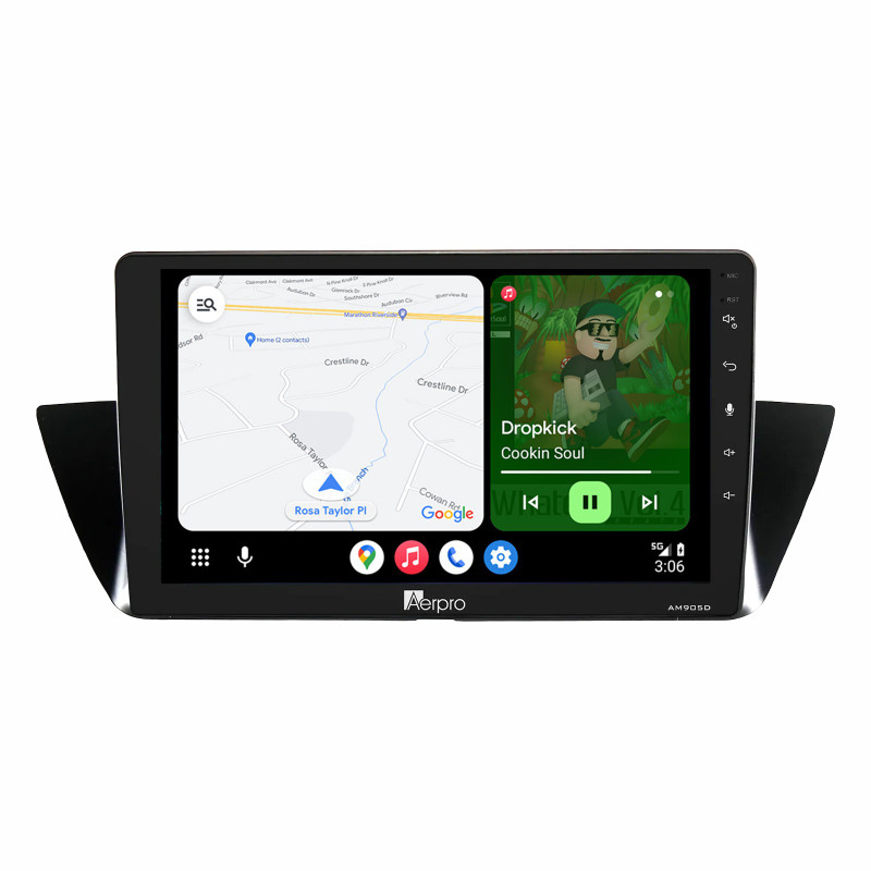Aerpro 9" AM905D Android Auto DAB Radio Wireless CarPlay For BMW X1 E84 Series (2009-2016)