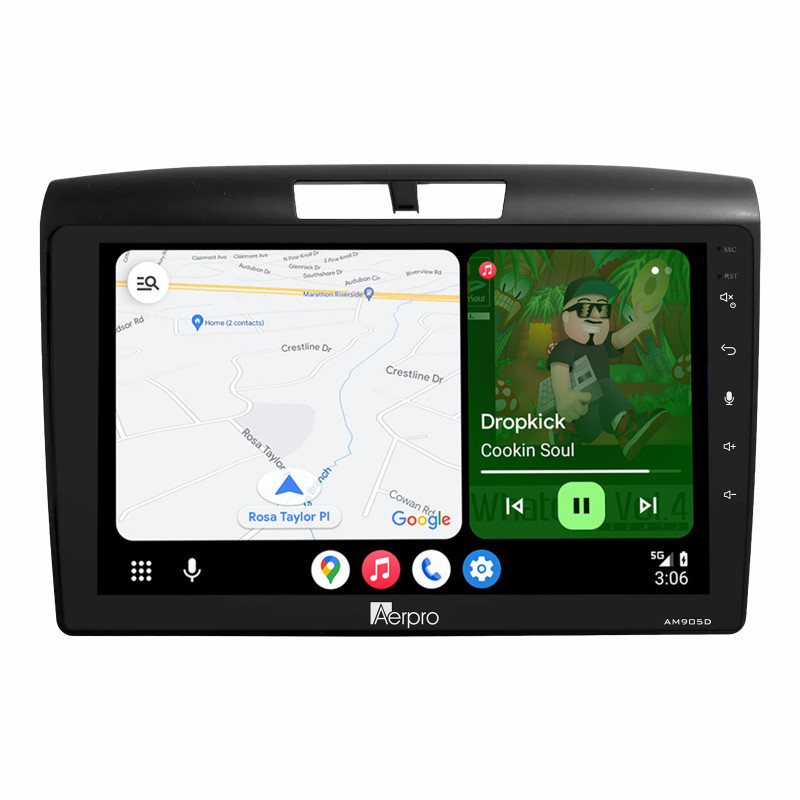 Aerpro 9" AM905D Android Auto DAB Radio Wireless CarPlay For Honda CR-V Models (2011-2016)