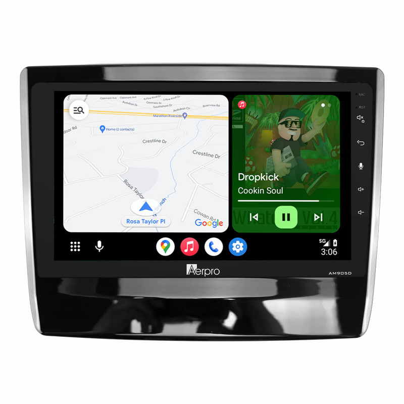 Aerpro 9" AM905D Android Auto DAB Radio Wireless CarPlay For Isuzu D-Max (2020-Onwards)