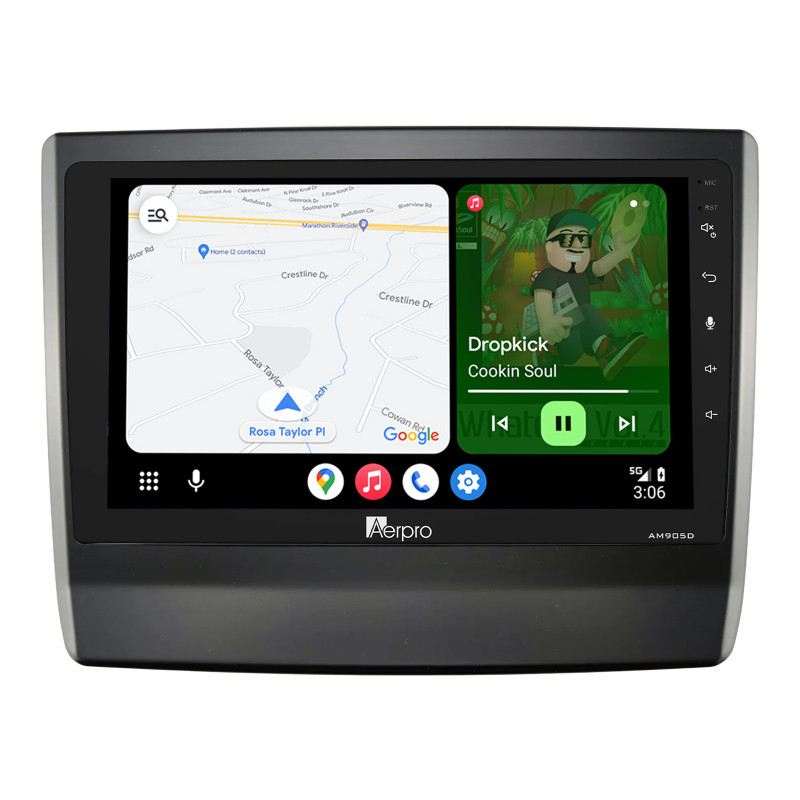 Aerpro 9" AM905D Android Auto DAB Radio Wireless CarPlay For Isuzu D-Max (2020-Onwards)