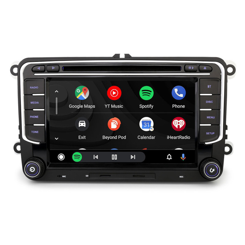 PBA L53635 Linux Based 7" Radio With CarPlay Android Auto & DAB For VW PQ Platform RNS510 Style