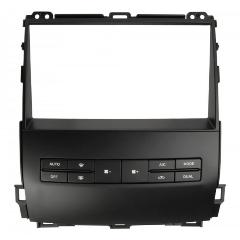 ATD RFP-52987 Perfect Fit 9" HU Screen Fascia Frame Panel For Toyota Land Cruiser 120 (2002-2009)