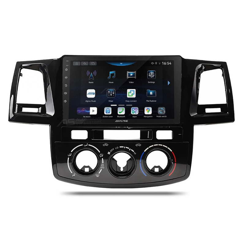 Alpine INE-AX809 Perfect Fit 9" CarPlay Android Auto Head Unit Kit For Toyota Hilux (2004-2015)