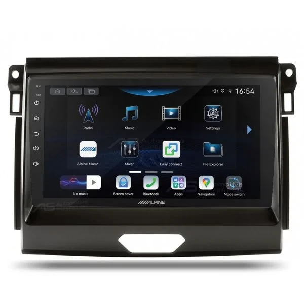 Alpine INE-AX809 Perfect Fit 9" CarPlay Android Auto Head Unit Kit For Ford Ranger (2015-2018)