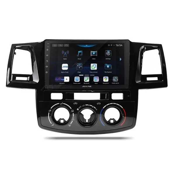 Alpine iNE-AW409S Perfect Fit 9" Radio Android Auto & CarPlay For Toyota Hilux Gen7 (2004-2015)