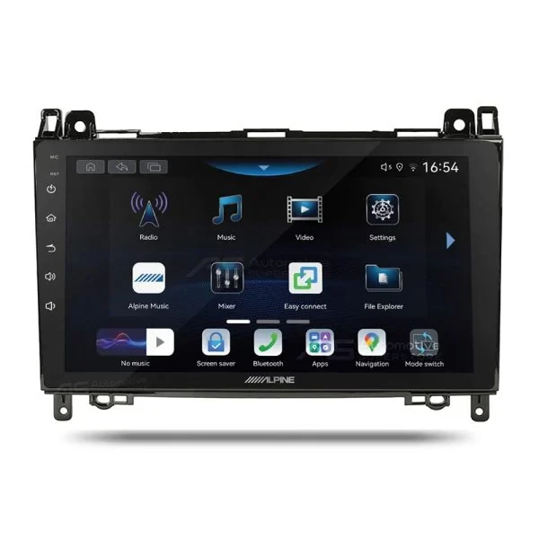 Alpine iNE-AW409S Perfect Fit 9" CarPlay Android Auto Head Unit Kit For Mercedes VW (2005-18)