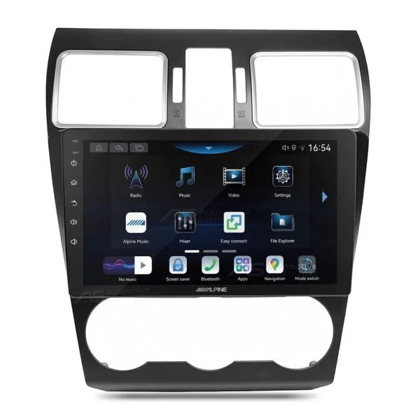 Alpine INE-AW409S Perfect Fit 9" CarPlay Android Auto Head Unit Kit For Subaru Various (2015-20)