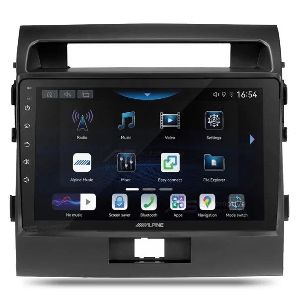 Alpine iNE-AW409S Perfect Fit 9" Radio Android Auto & CarPlay For Toyota Land Cruiser 200 (2007-21)