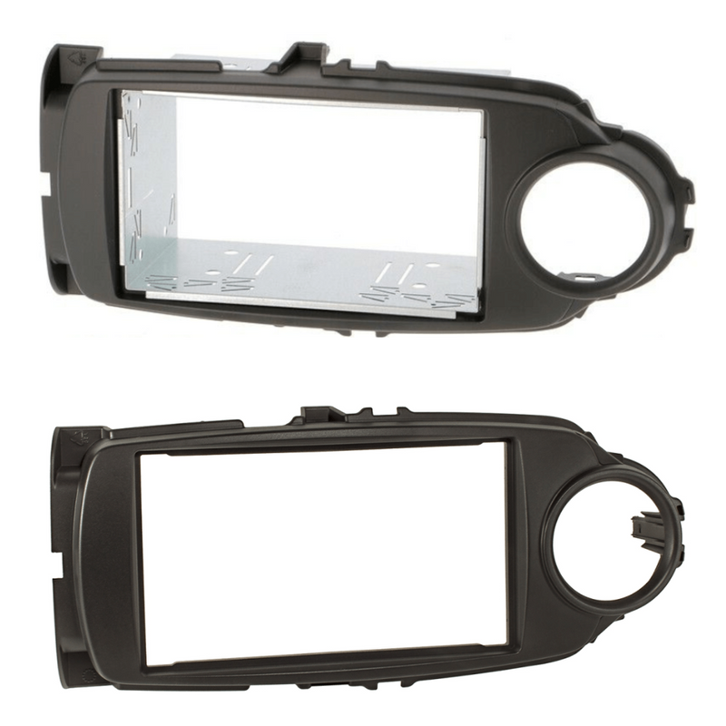 ATD RFP-50624B Double DIN Car Radio Fascia Frame Panel For Toyota Yaris (2017-2020)