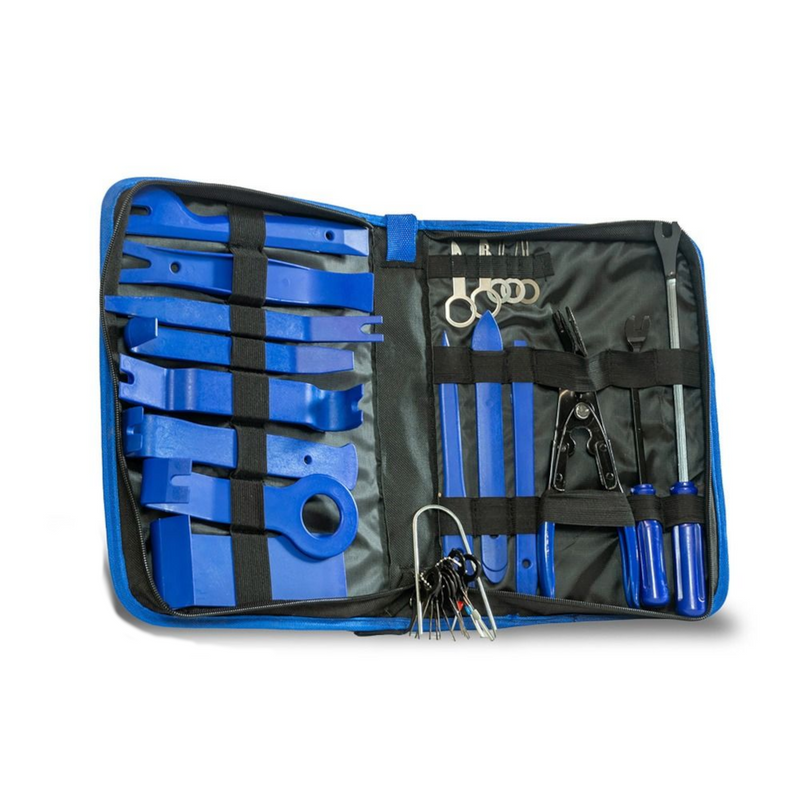 Dynamat 10001T 31 Piece Trim Panel Removal Heavy Duty Tool Kit with Carry Case