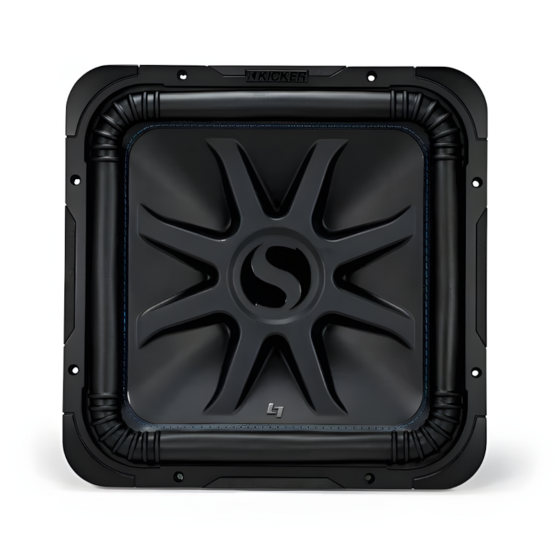 Kicker 44L7S152 Solo-Baric L7S 15" Square Dual Voice Coil 2000W/1000W RMS Subwoofer
