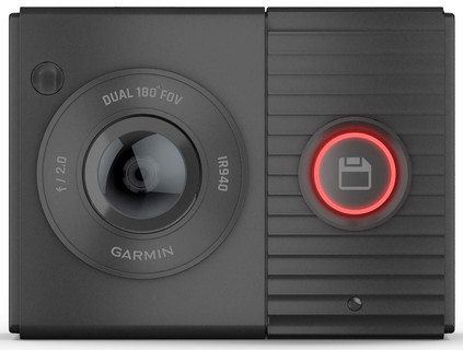 Garmin Dash Cam Tandem Dual Lens Front & Interior Dash Cam 1440P HDR Wi-Fi GPS Recording
