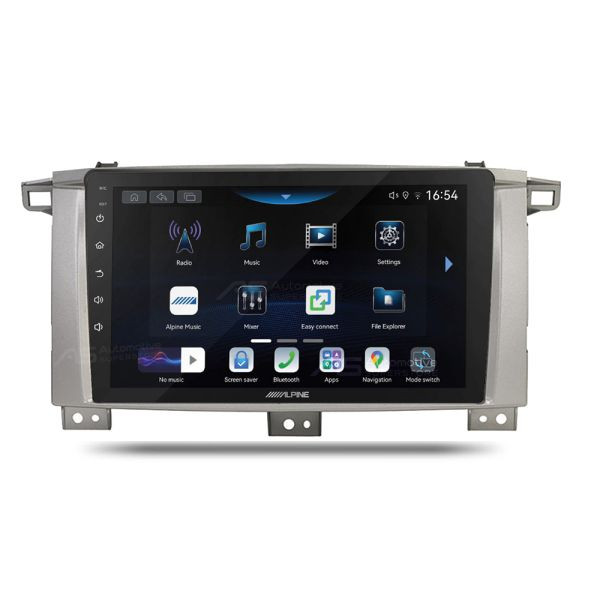 Alpine iNE-AW409S Perfect Fit 9" Radio Android Auto & CarPlay For Toyota Land Cruiser 100 2003-07