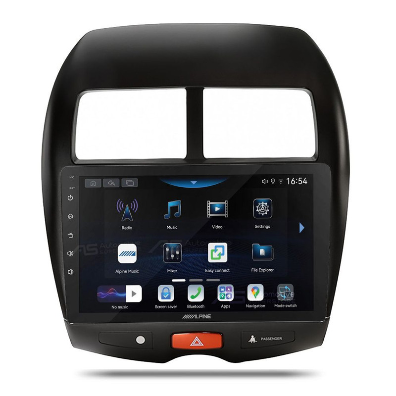 Alpine INE-AX809 Perfect Fit 9" CarPlay Android Auto Head Unit Kit For Mitsubishi Citroen (2010-2017)