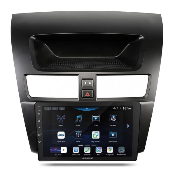 Alpine INE-AX809 Perfect Fit 9" CarPlay Android Auto Head Unit Kit For Mazda BT-50 MK2 (2012-2020)