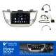 Alpine INE-AX809 Perfect Fit 9" CarPlay Android Auto Head Unit Kit For Hyundai Tucson (2015-2018)