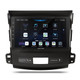Alpine INE-AX809 Perfect Fit 9" CarPlay Android Auto Head Unit Kit For Mitsubishi Outlander (2007-12)
