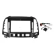 Alpine INE-AX809 Perfect Fit 9" CarPlay Android Auto Head Unit Kit For Hyundai Santa Fe (2005-2009)