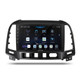 Alpine INE-AX809 Perfect Fit 9" CarPlay Android Auto Head Unit Kit For Hyundai Santa Fe (2005-2009)