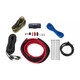 Kicker Audio 660W 5 Channel 6.75" Speakers & 8" Subwoofer Bundle With OFC Wiring Kit