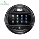 PBA MI80GXD 9" Circular Radio Android Auto OS CarPlay For Mini F55 F56 F57 Replaces NBT ID4
