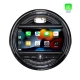 PBA MI80GXD 9" Circular Radio Android Auto OS CarPlay For Mini F55 F56 F57 Replaces NBT ID4