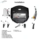 PBA MI80GXD 9" Circular Radio Android Auto OS CarPlay For Mini F55 F56 F57 Replaces NBT ID4