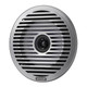 Kicker KA51KM614FL Marine 6.5" (165mm) Flush Mount Coaxial Speakers White & Silver Grills
