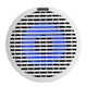 Kicker KA51KM614FL Marine 6.5" (165mm) Flush Mount Coaxial Speakers White & Silver Grills