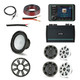 Kicker Audio KMC5 Premium Marine Audio System Bundle with 4 x 6.5" Speakers, 10" Subwoofer & 900W Amplifier