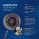 ATD VWF06 Front AV 720p AHD Camera With CVBS NTSC Switch For VW Golf SV Sportsvan MK7