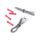Kicker KA43DSC404 DS 4" 4 ohm Coaxial Speakers Pro (100mm) Audio Power System 30W RMS