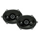 Kicker KA43DSC6804 DS 6x8" Coaxial Speakers (160x200mm) Audio Power System 50W RMS